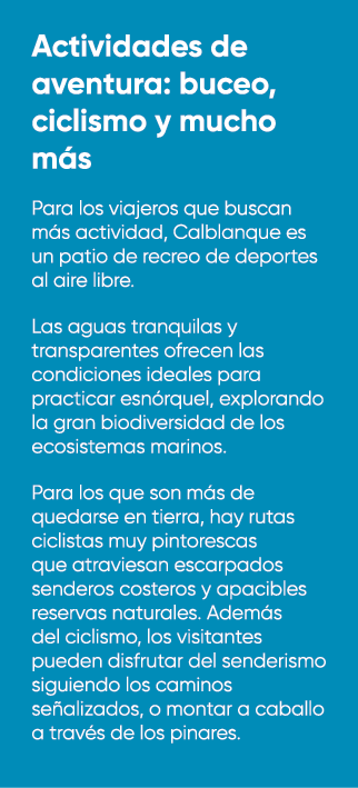 Actividades de aventura: buceo, ciclismo y mucho m s Para los viajeros que buscan m s actividad, Calblanque es un pat...