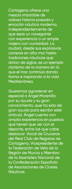 Cartagena ofrece una mezcla imbatible de valiosa historia pasada y emoci n n utica moderna, independientemente de que...