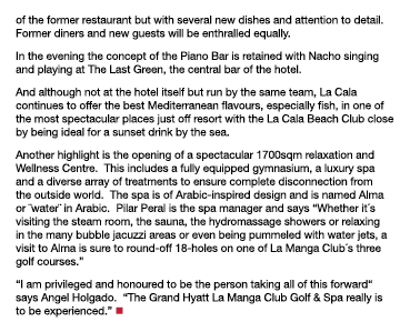 of the former restaurant but with several new dishes and attention to detail  Former diners and new guests will be en   