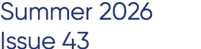 Summer 2026 Issue 43