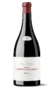 A bottle of wine with a red cap. Description generated by AI