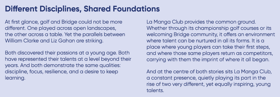 Different Disciplines, Shared Foundations At first glance, golf and Bridge could not be more different. One played ac...