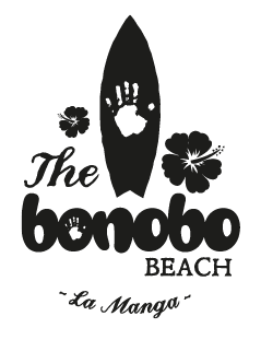 A logo for a beach called The Bono Beach. AI generated content