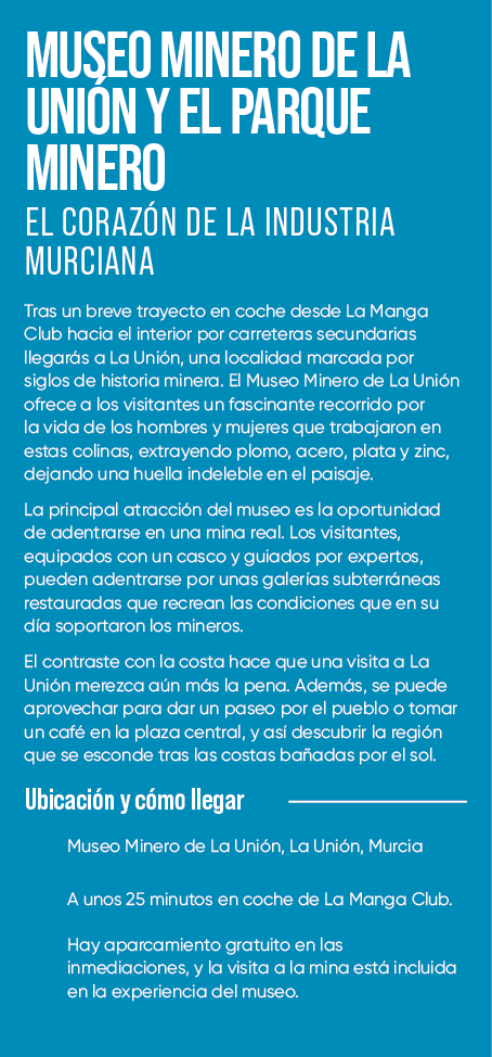 MUSEO MINERO DE LA UNI N Y EL PARQUE MINERO EL CORAZ N DE LA INDUSTRIA MURCIANA Tras un breve trayecto en coche desde...