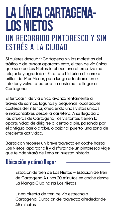LA L NEA CARTAGENA LOS NIETOS UN RECORRIDO PINTORESCO Y SIN ESTR S A LA CIUDAD Si quieres descubrir Cartagena sin las...