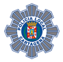A blue and white police logo. Description generated by AI