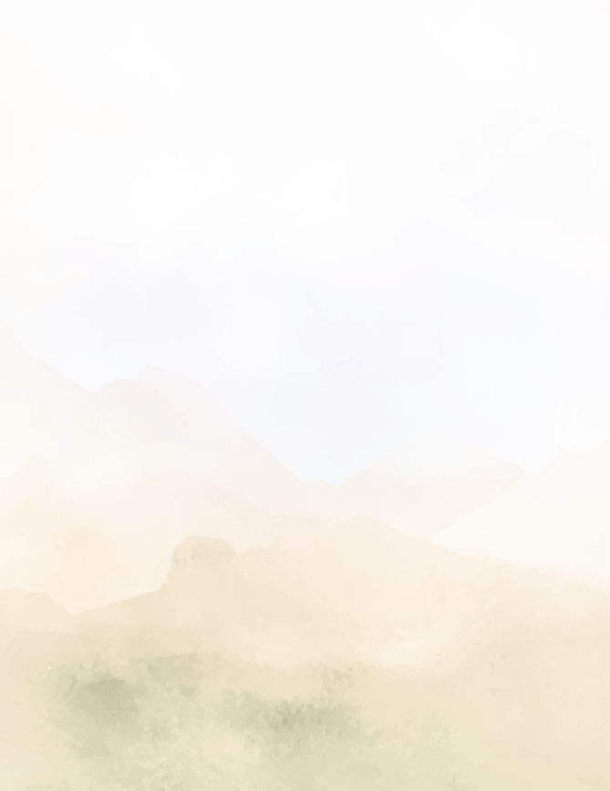 A painting of a mountain range. Description generated by AI