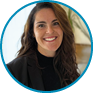 A woman wearing a black shirt and black jacket. Description generated by AI