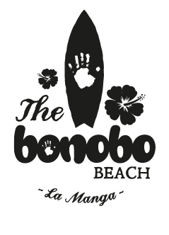 A logo for a beach called The Bono Beach. AI generated content