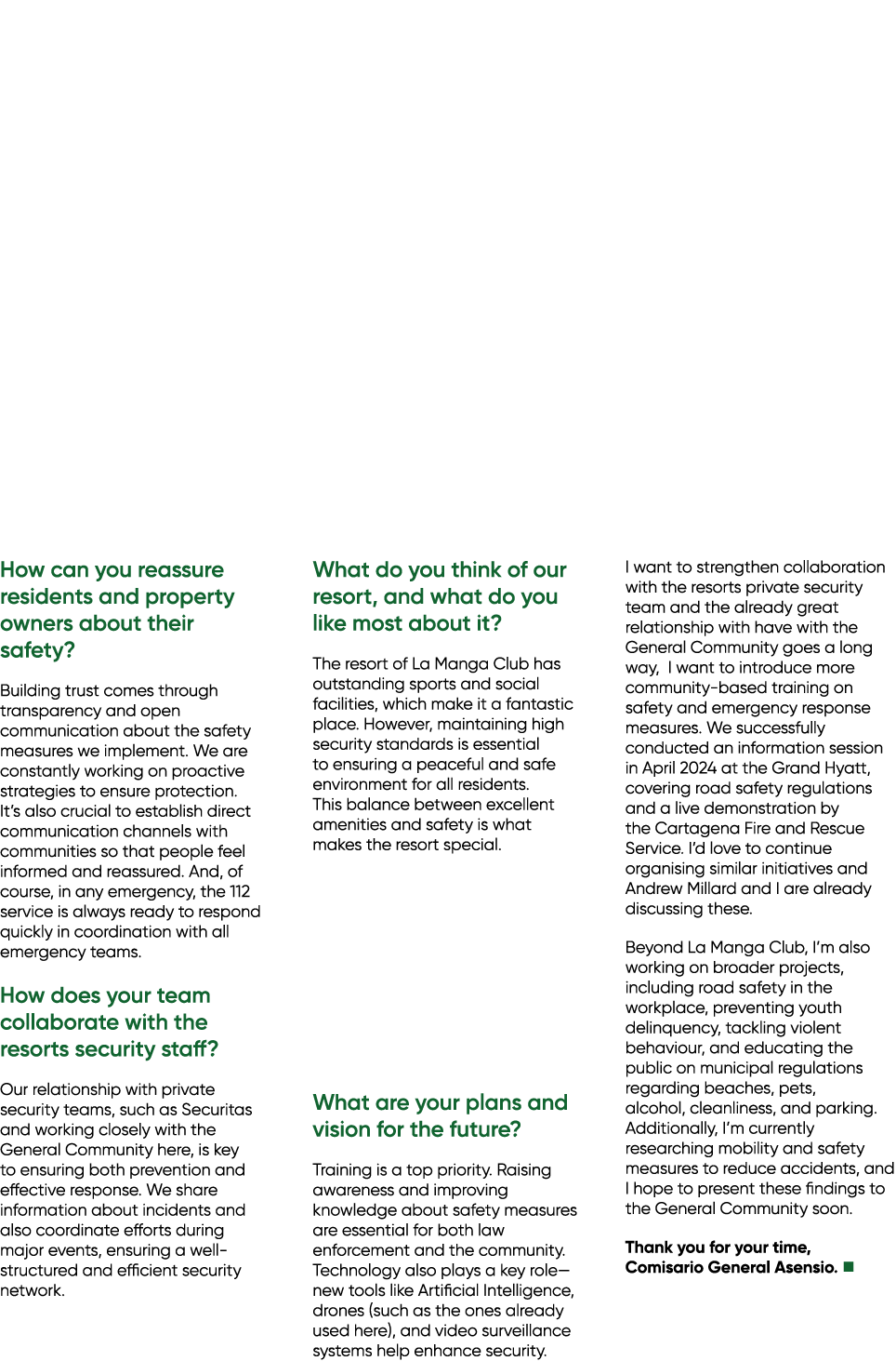 How can you reassure residents and property owners about their safety? Building trust comes through transparency and ...