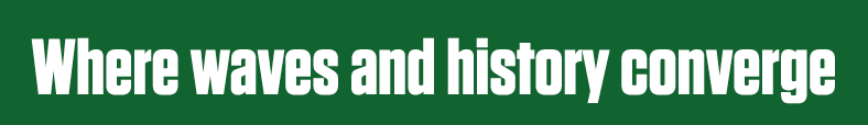 Where waves and history converge